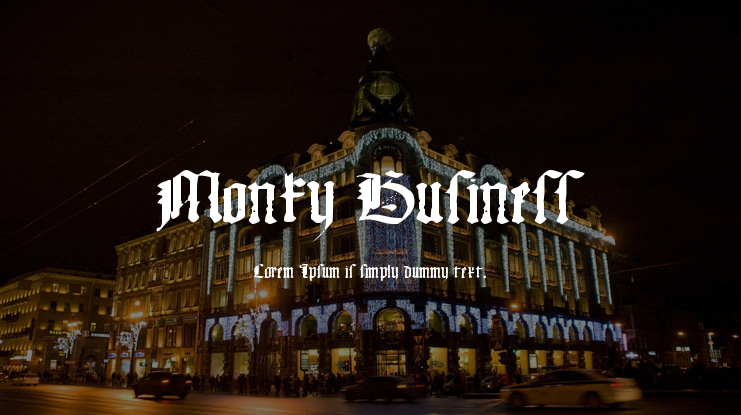 Monky Business Font