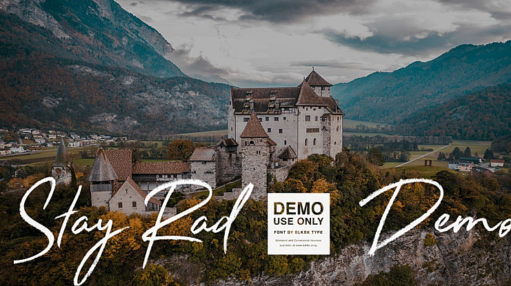 Stay Rad - Demo Font
