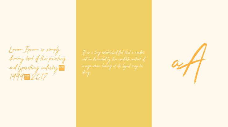 Stay Rad - Demo Font