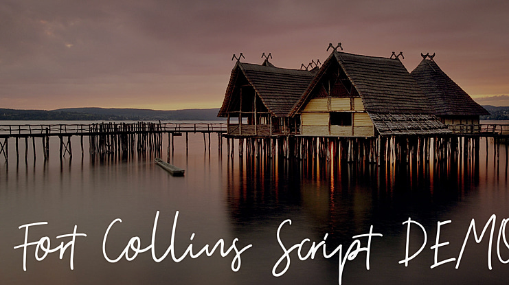 Fort Collins Script DEMO Font