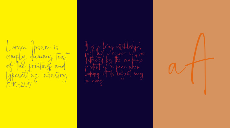 Bollivia Rosilla Script Font