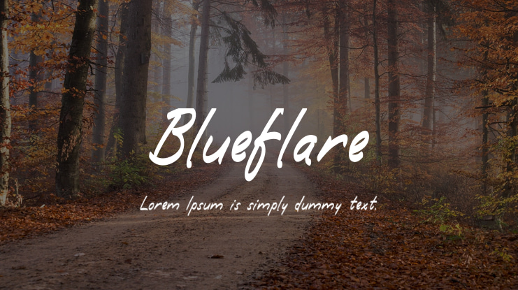Blueflare Font