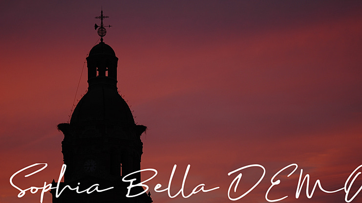 Sophia Bella DEMO Font