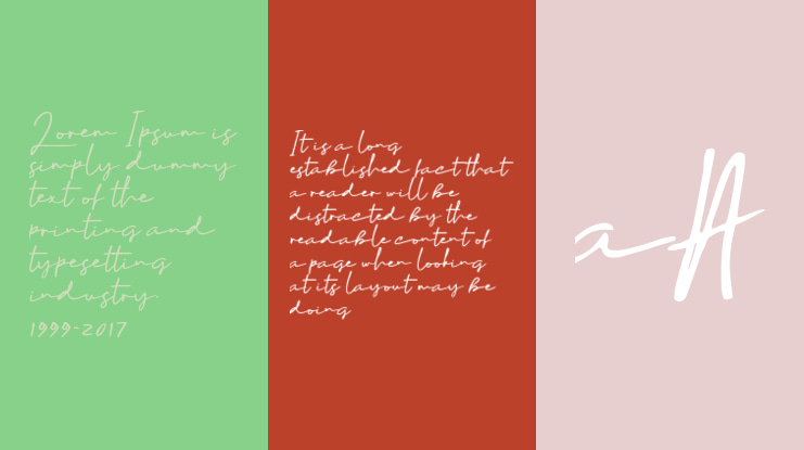 Sophia Bella DEMO Font