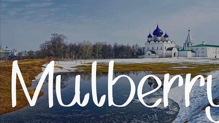 Mulberry Font