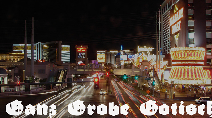 Ganz Grobe Gotisch Font Family