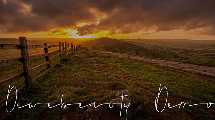 Dewebeauty Demo Font