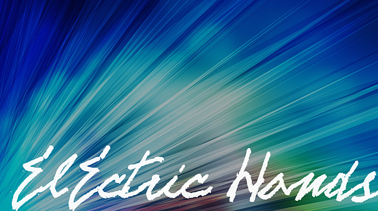 ELECTRIC HANDS Font