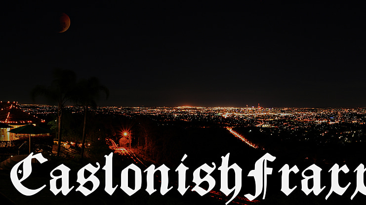 Caslonish Fraxx Font