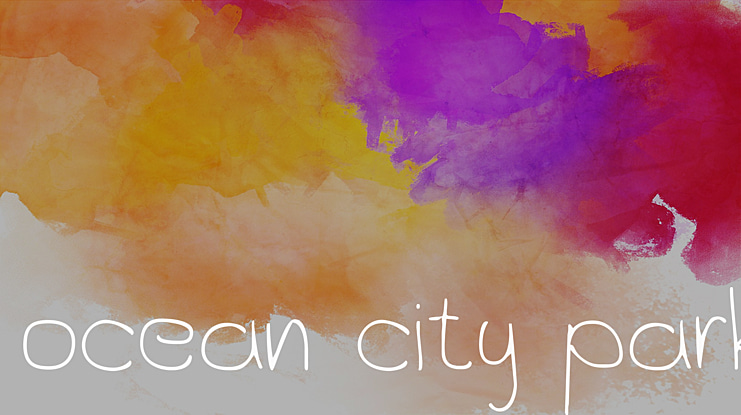 Ocean City Park Font