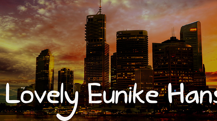 Lovely Eunike Hans Font