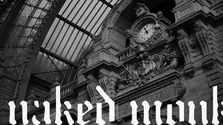 Naked Monk Font