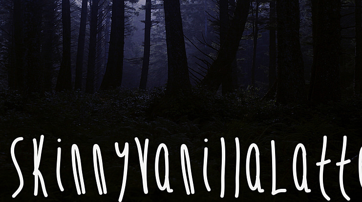 SkinnyVanillaLatte Font