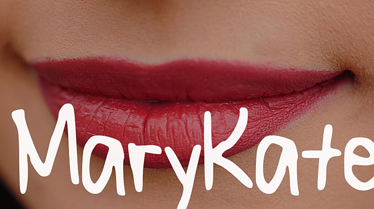 MaryKate Font