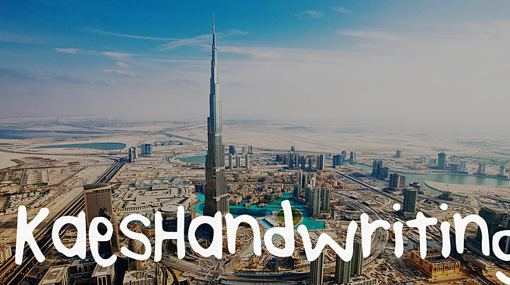 KaesHandwriting Font