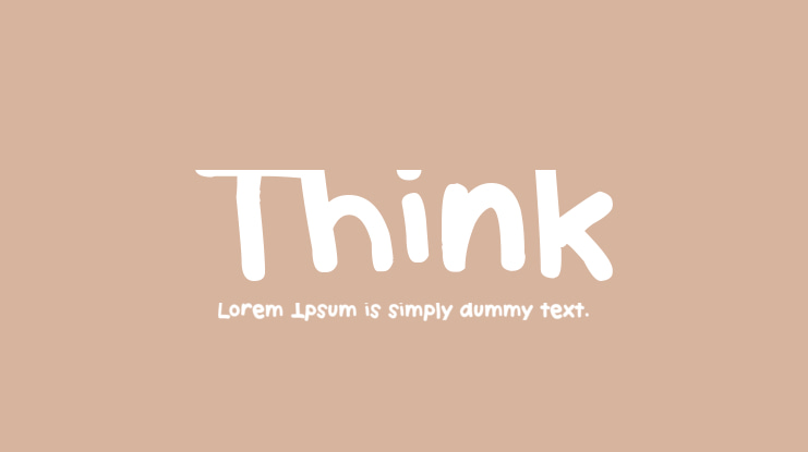 Think Font