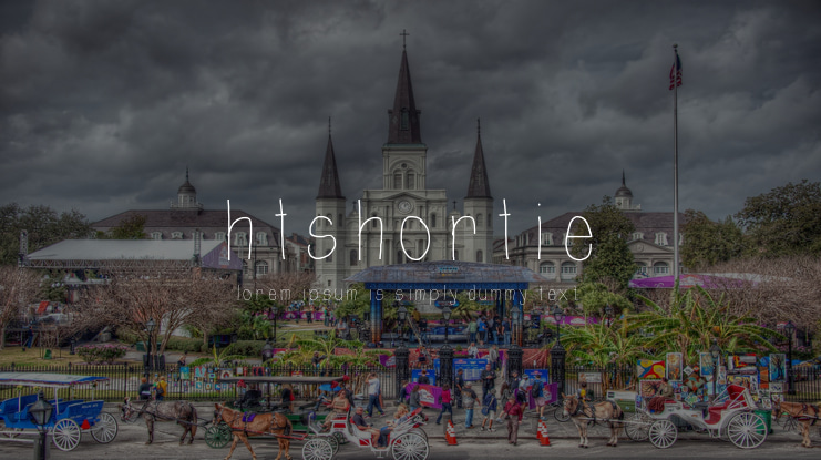 htShortie Font