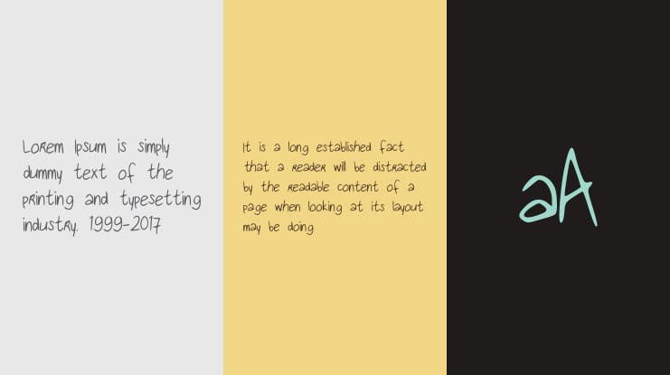 Handwritingfont Font