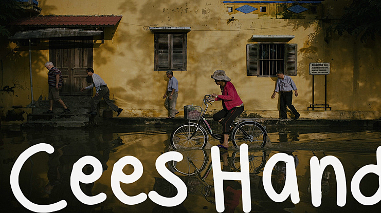 Cees Hand Font