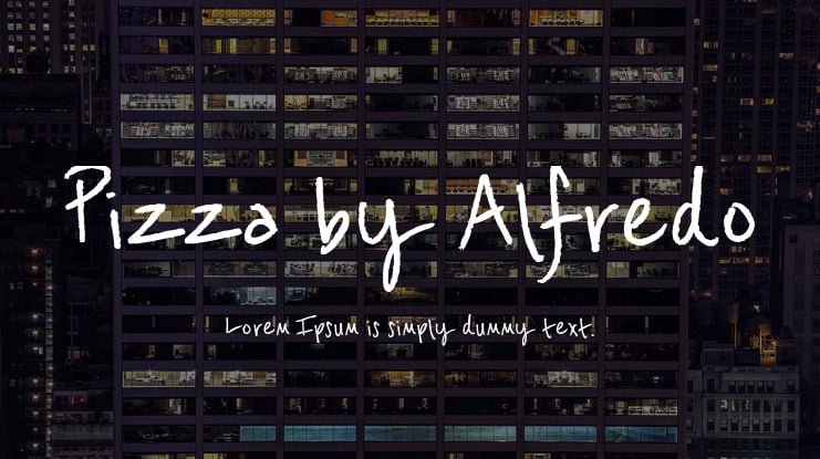 Pizza by Alfredo Font