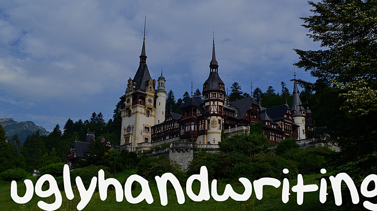 uglyhandwriting Font
