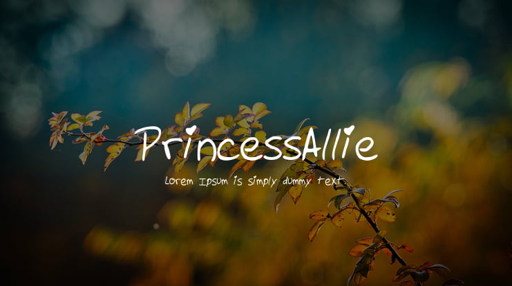 PrincessAllie Font
