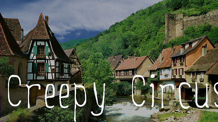 Creepy Circus Font