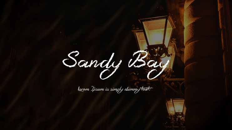 Sandy Bay Font