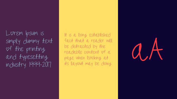 (true love) Font