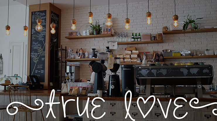 (true love) Font