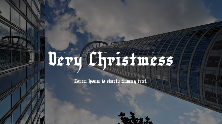 Very Christmess Font
