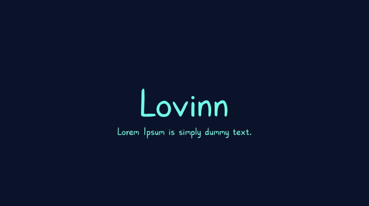 Lovinn Font