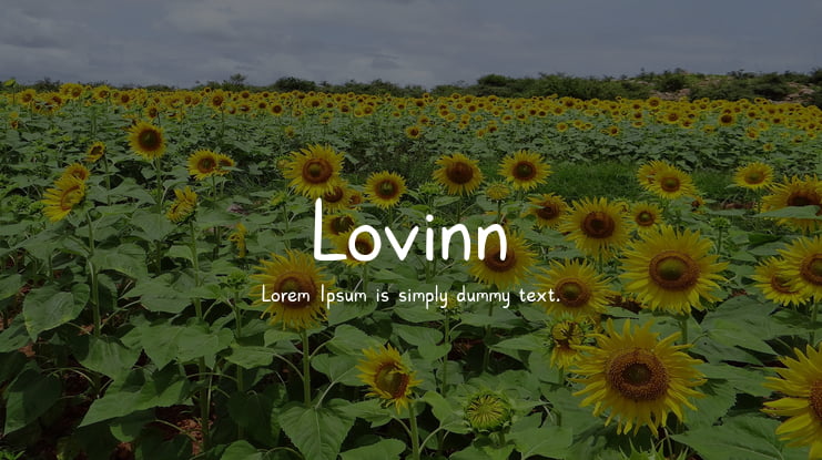 Lovinn Font
