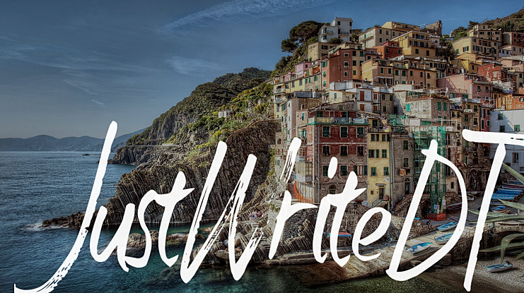 JustWriteDT Font