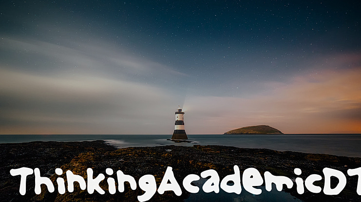 ThinkingAcademicDT Font
