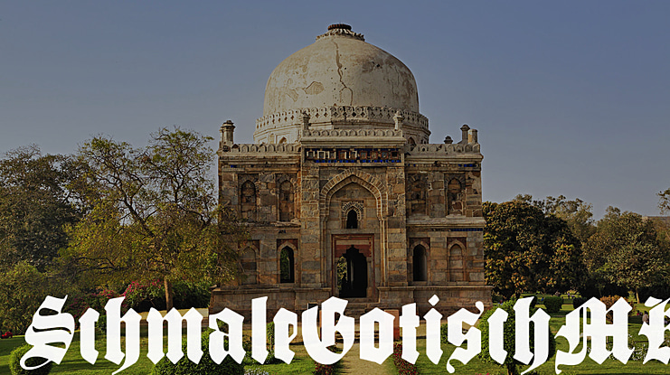 Schmale Gotisch MK Font Family