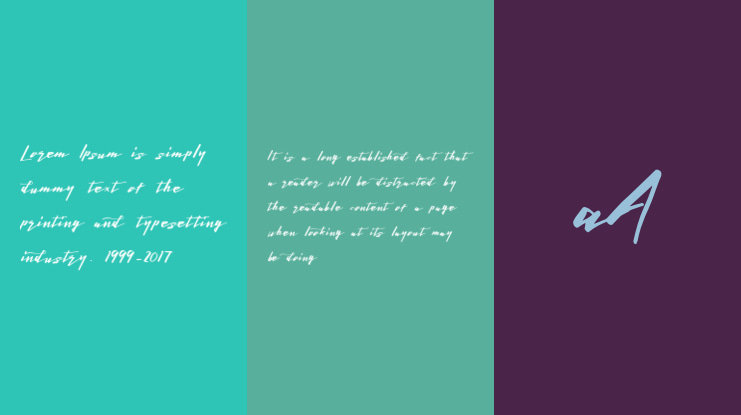 Lightening Free Font