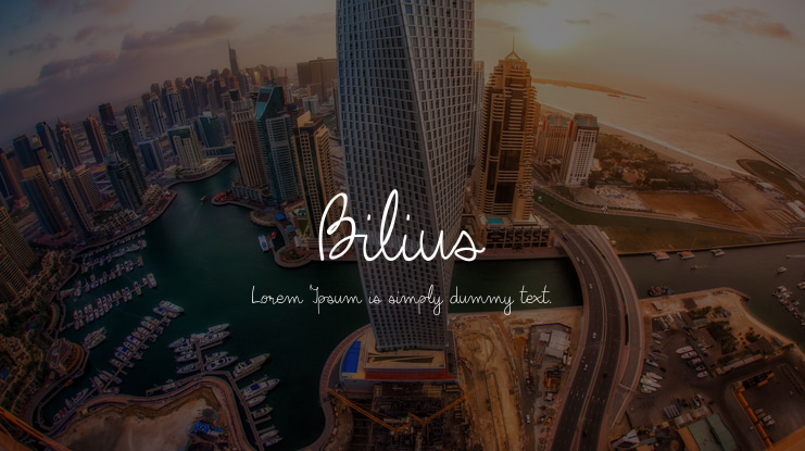 Bilius Font
