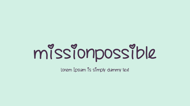 missionpossible Font