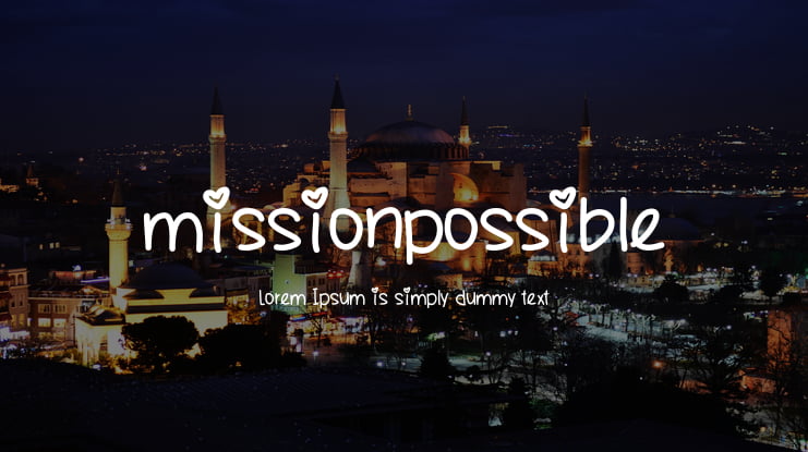 missionpossible Font