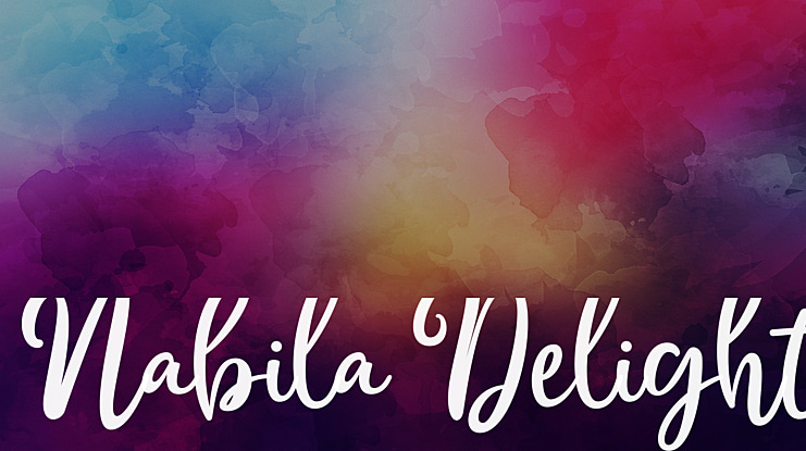 Nabila Delight Font