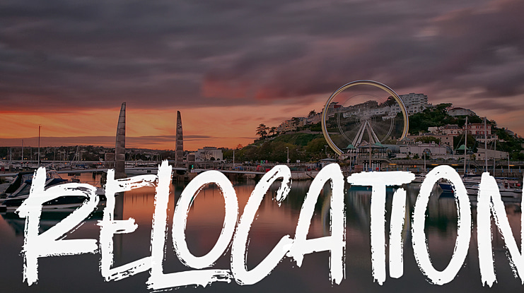 Relocation Font