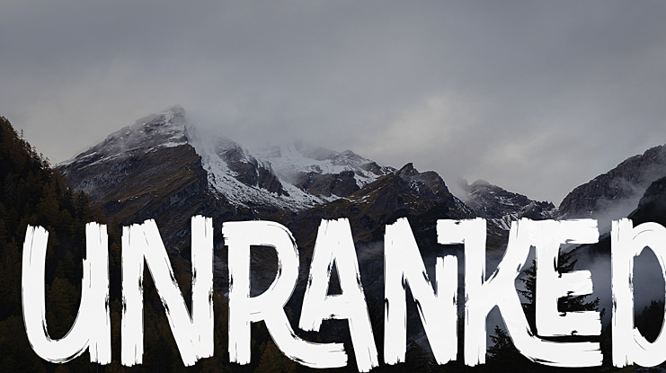 Unranked Font