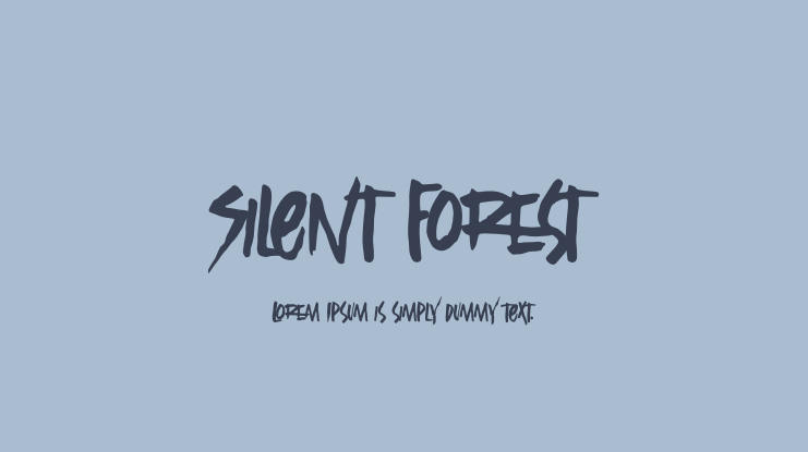 Silent Forest Font