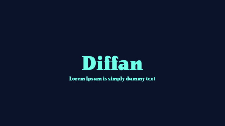 Diffan Font