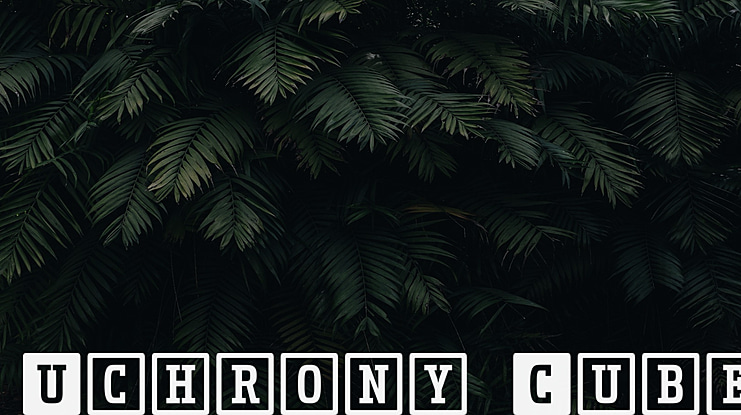 Uchrony Cube Font Family