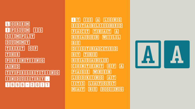 Uchrony Cube Font Family