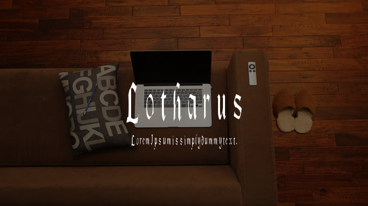 Lotharus Font Family