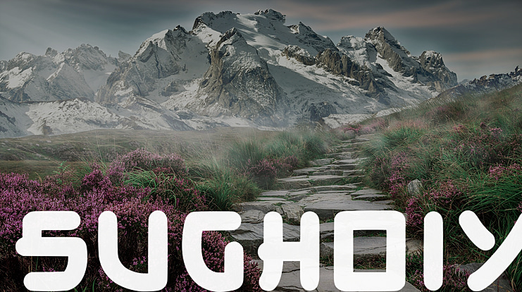 Sughoiy Font