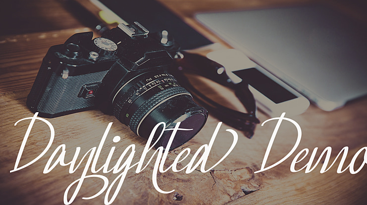 Daylighted Demo Font